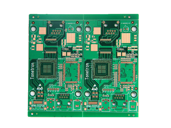 Four-layer OSP board with BGA